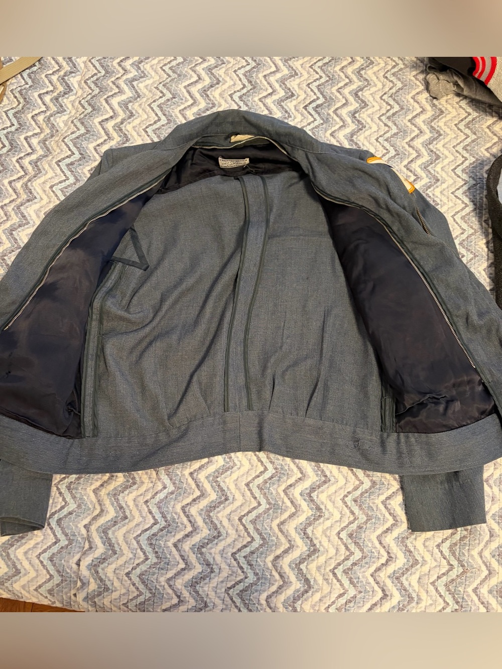 Letter Carrier Blue Work Jacket - Picture 6 of 14